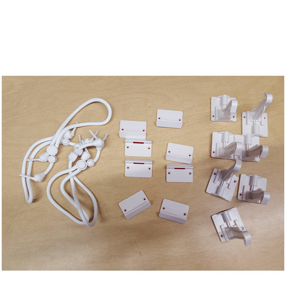 Benny Bradley's Invisible Cabinet Latch Locks Missing One Includes Rope For Knob